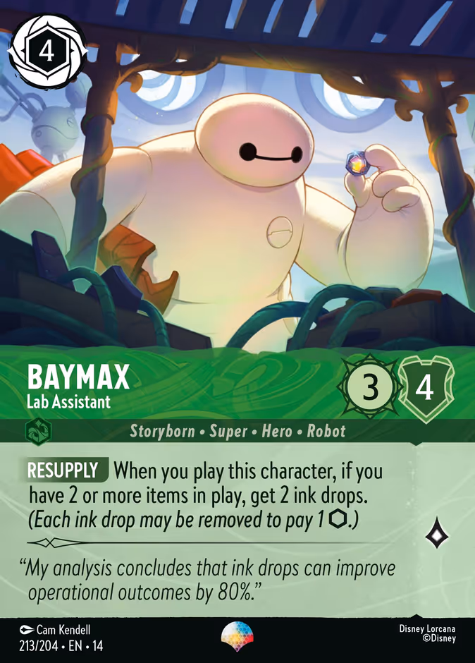 Baymax (Hyperia City) — Disney Lorcana card