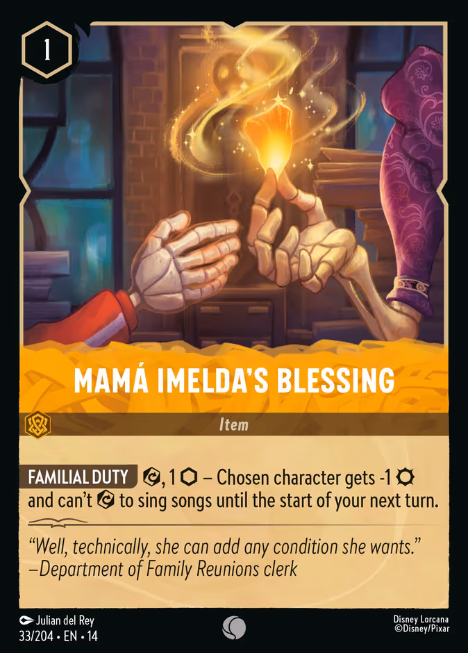 Carta Mamá Imelda's Blessing · 