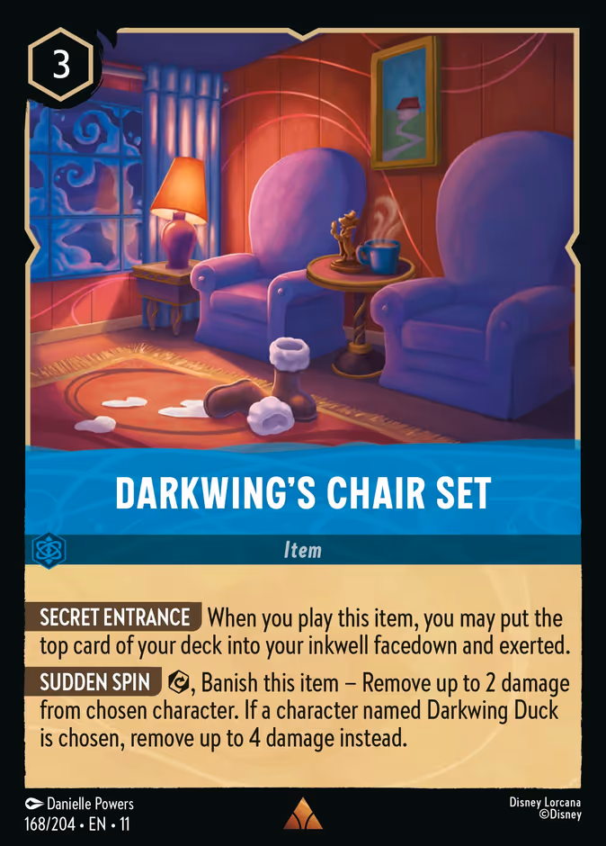 Darkwing's Chair Set