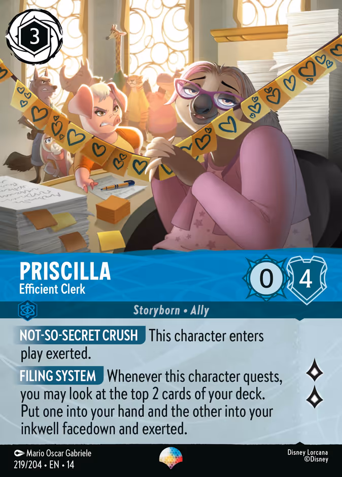 Priscilla - Efficient Clerk