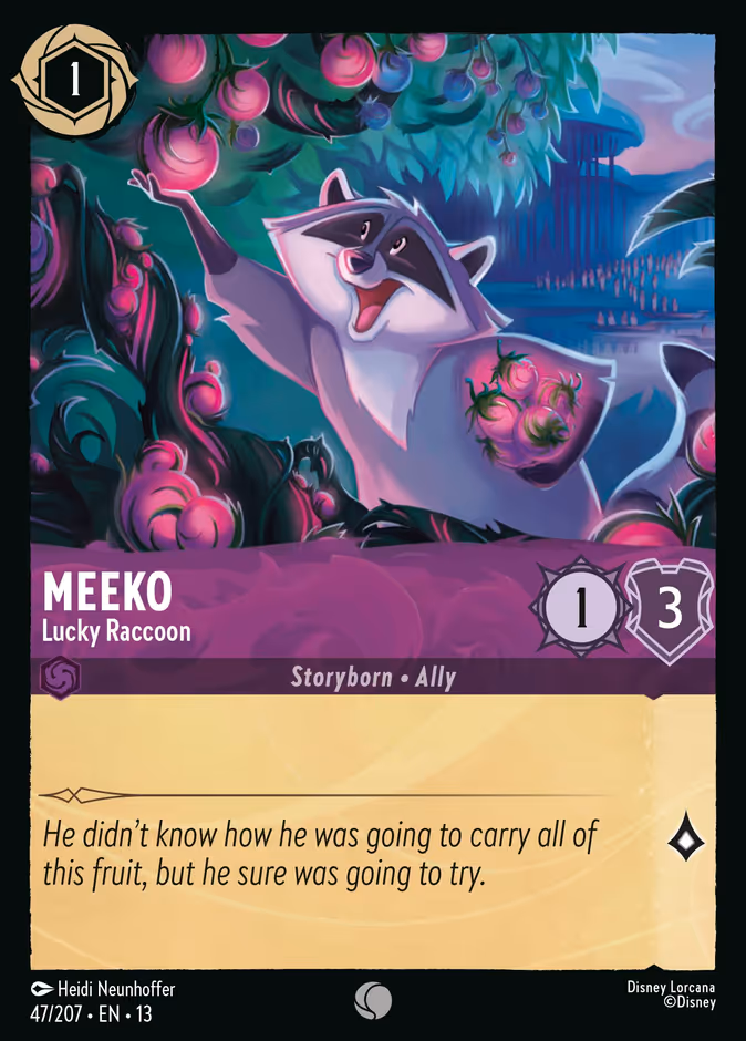 Meeko — Lucky Raccoon