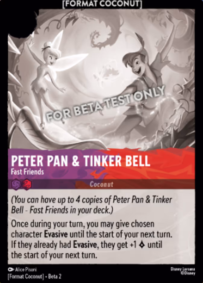 Peter Pan & Tinker Bell - "Fast Friends" 22/24 (Coconut) — Format Coconut