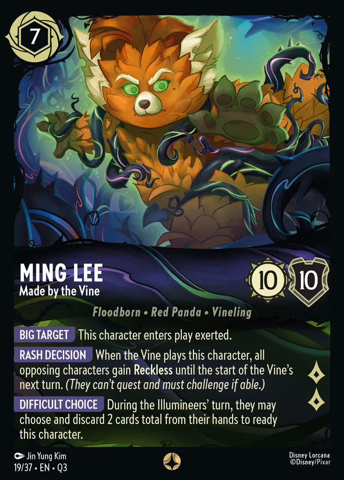 Ming Lee - Made by the Vine 19/37 (Q3) — Hunny Rescue – Illumineer's Quest