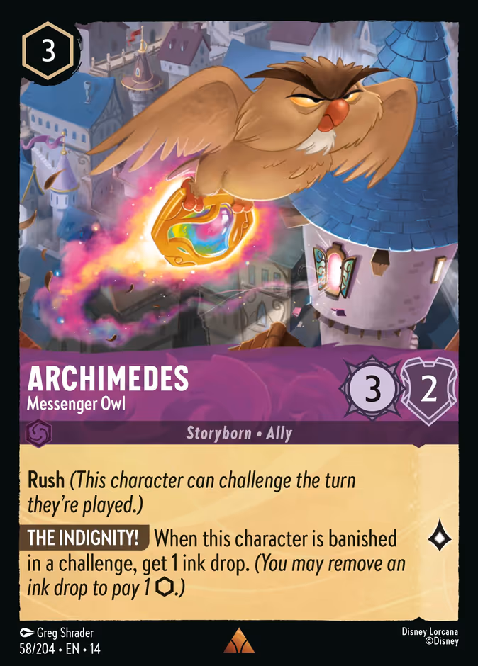 Carta Archimedes · Messenger Owl