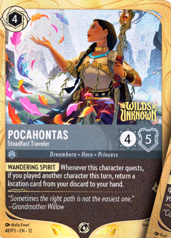 Pocahontas - Steadfast Traveler