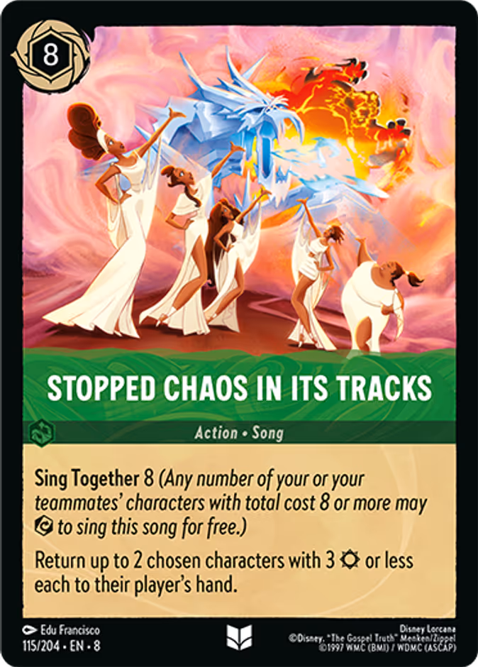 Stopped Chaos In Its Tracks