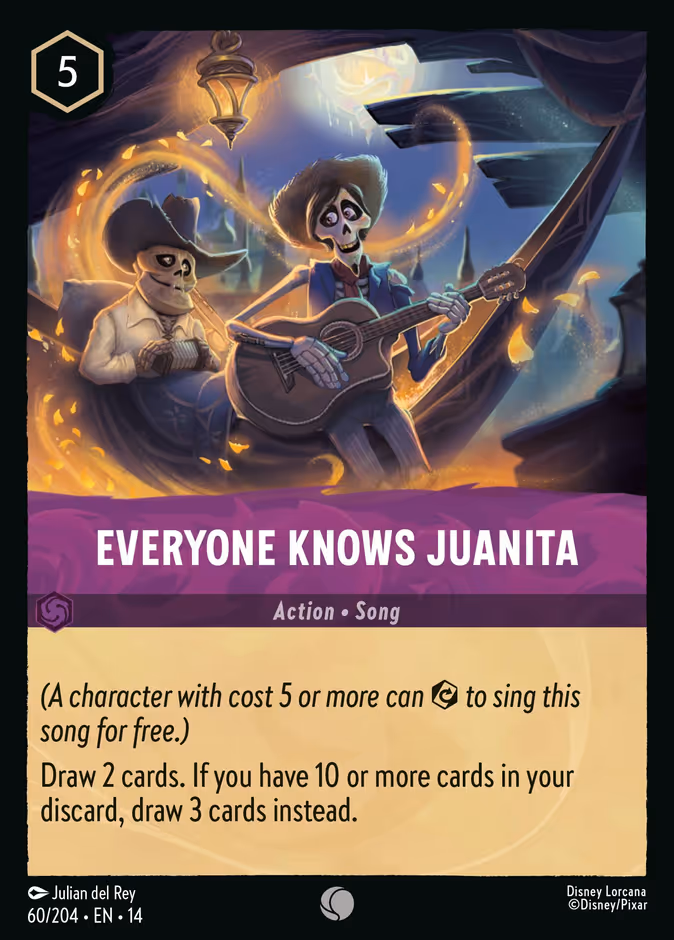 Carta Everyone Knows Juanita · 