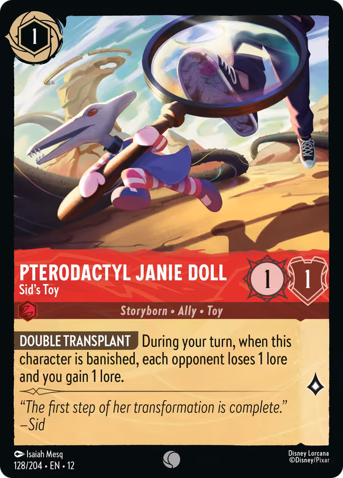 Pterodactyl Janie Doll