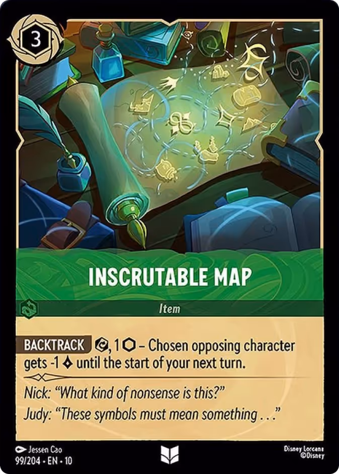 Inscrutable Map