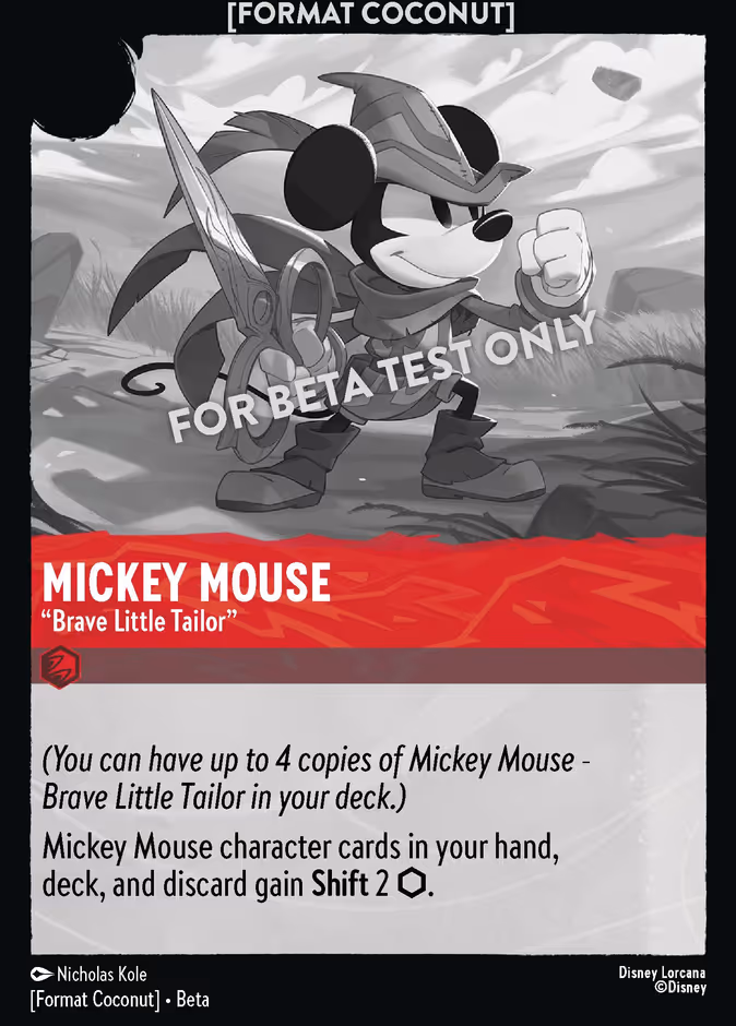 Mickey Mouse (Brave Little Tailor)