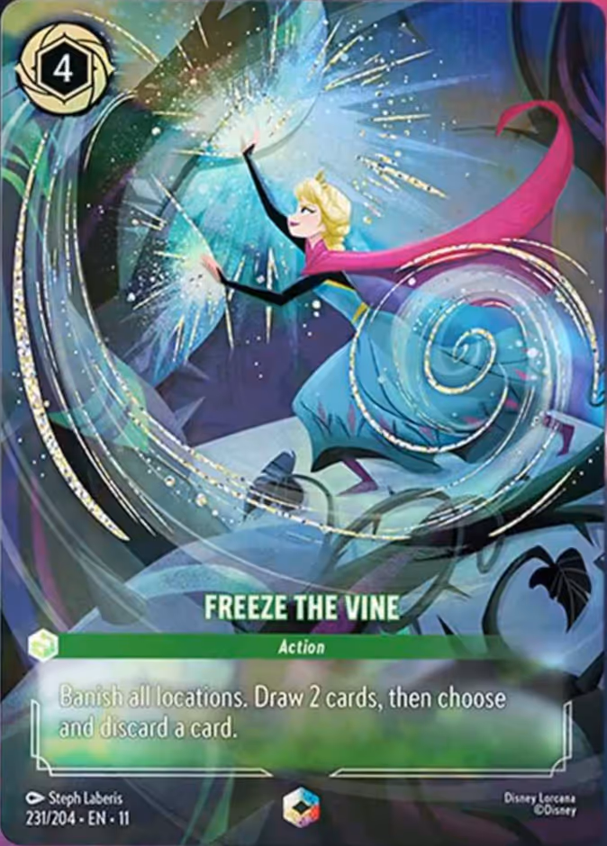 Freeze the Vine