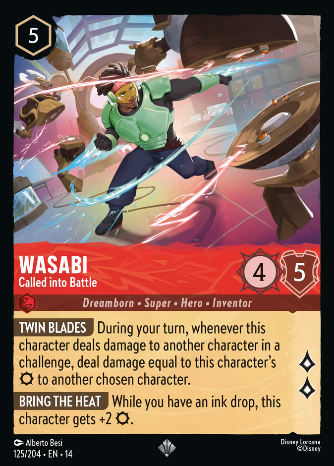 Carta Wasabi · Called into Battle