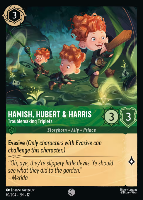 Hamish, Hubert & Harris Troublemaking Triplets