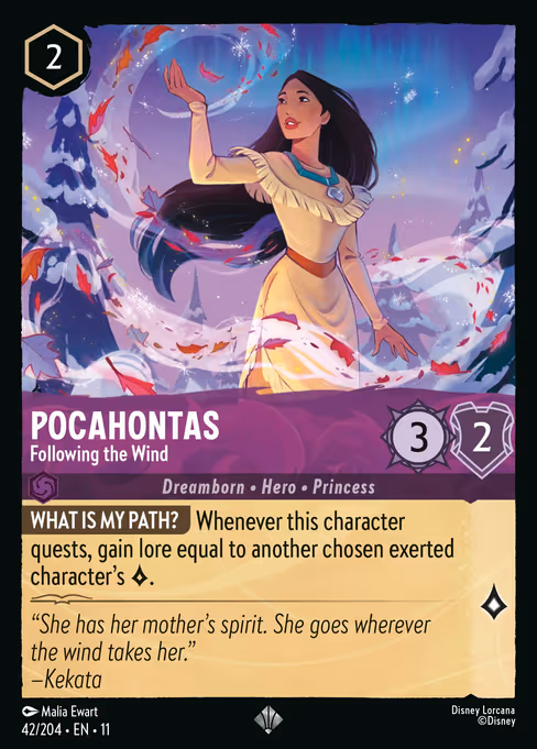 Pocahontas - Following the Wind