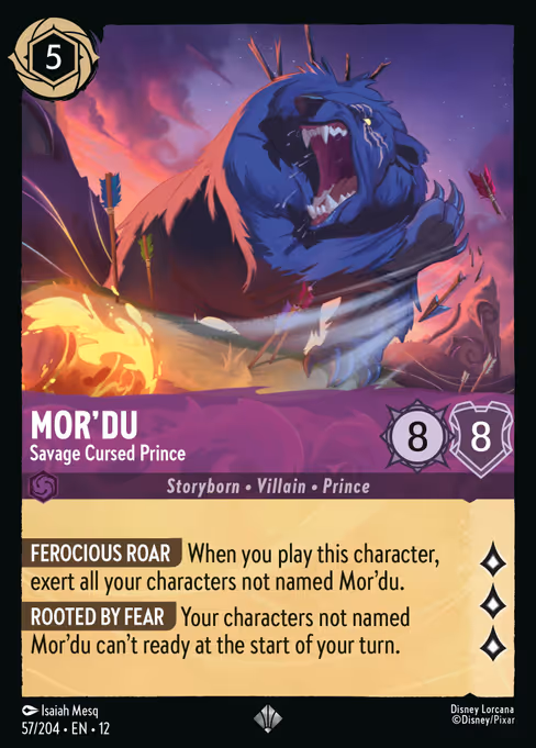 Mor'du Savage Cursed Prince