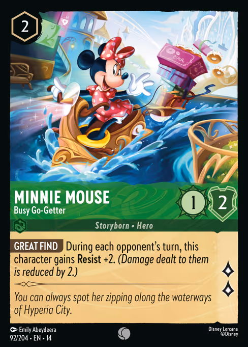 Minnie Mouse — Busy Go-Getter