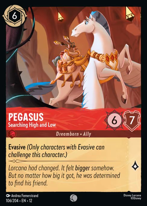 Pegasus Searching High and Low