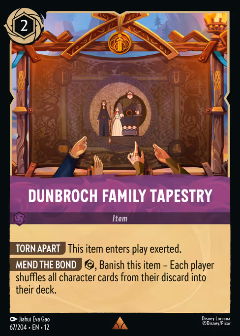 DunBroch Family Tapestry 