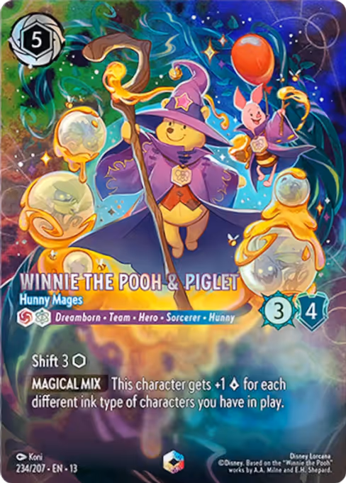 Winnie The Pooh & Piglet - Hunny Mages