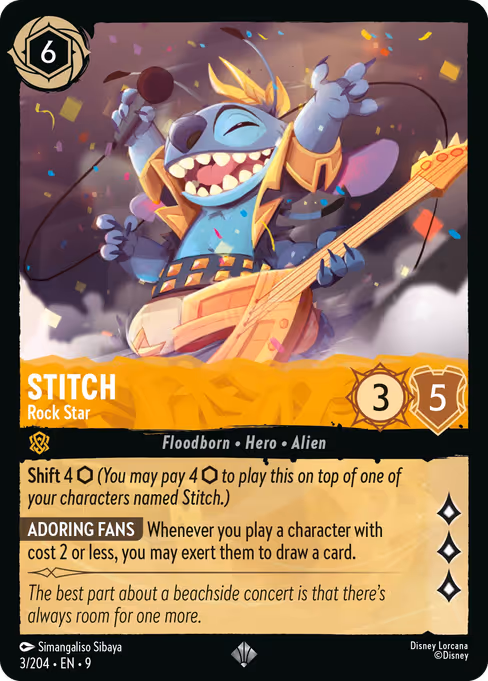 #0003  Stitch - Rock Star