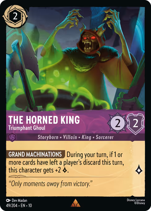 #0049 � The Horned King - Triumphant Ghoul