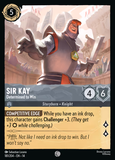 Sir Kay — Determined to Win