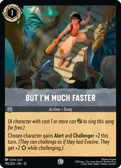 #0195 � But I'm Much Faster [Foil] (Foil)