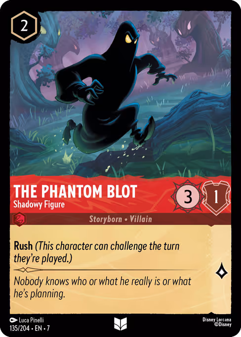 The Phantom Blot - Shadowy Figure