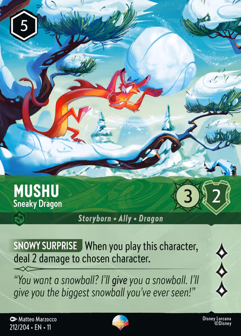 Mushu - Sneaky Dragon