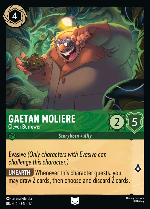 Gaetan Moliere Clever Burrower