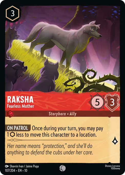 #0107 � Raksha - Fearless Mother [Foil] (Foil)