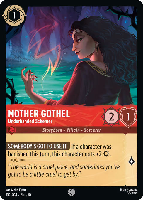 #0110 � Mother Gothel - Underhanded Schemer [Foil] (Foil)