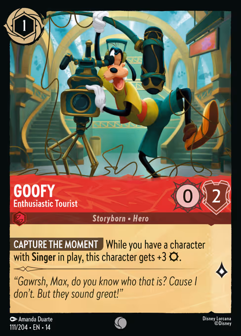 Goofy — Enthusiastic Tourist