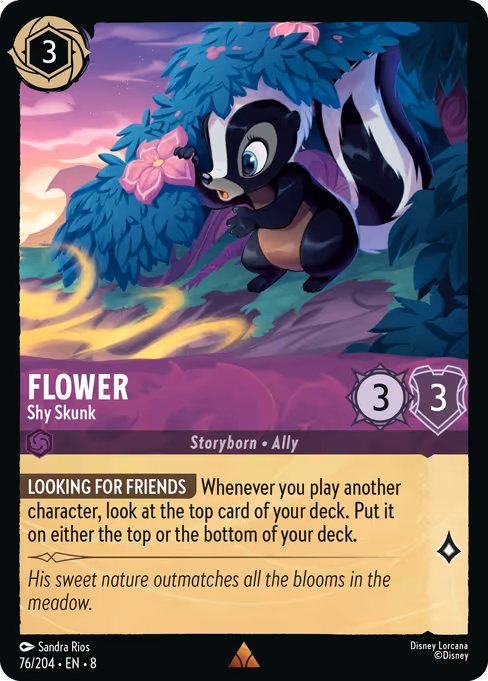 Flower - Shy Skunk