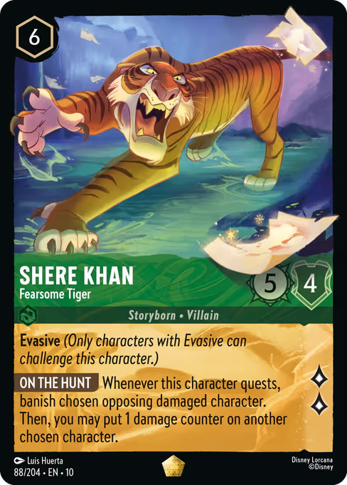 #0088 � Shere Khan - Fearsome Tiger