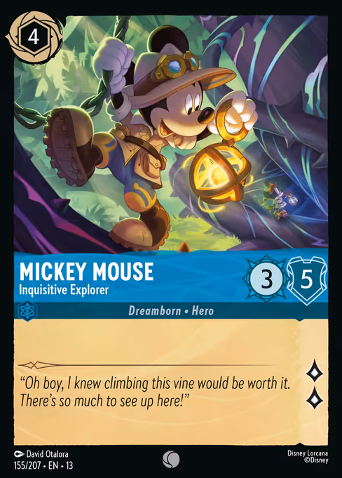 Mickey Mouse - Inquisitive Explorer