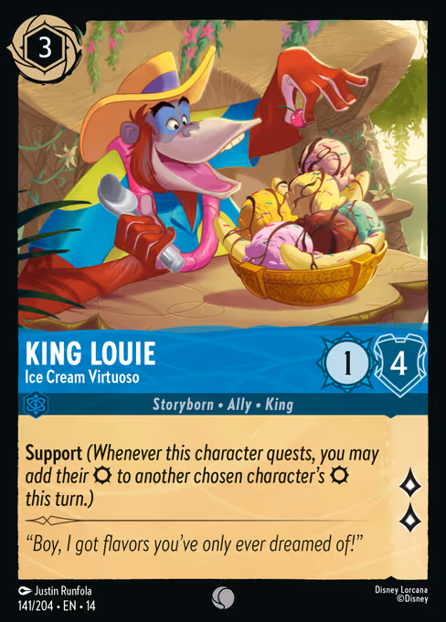 King Louie — Ice Cream Virtuoso