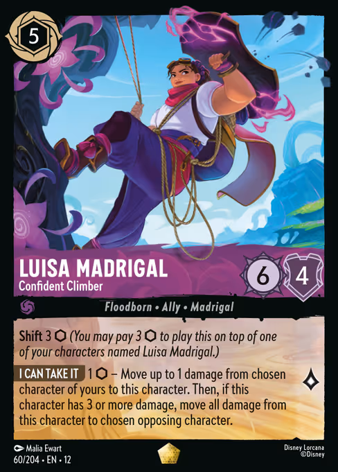 Luisa Madrigal — Confident Climber