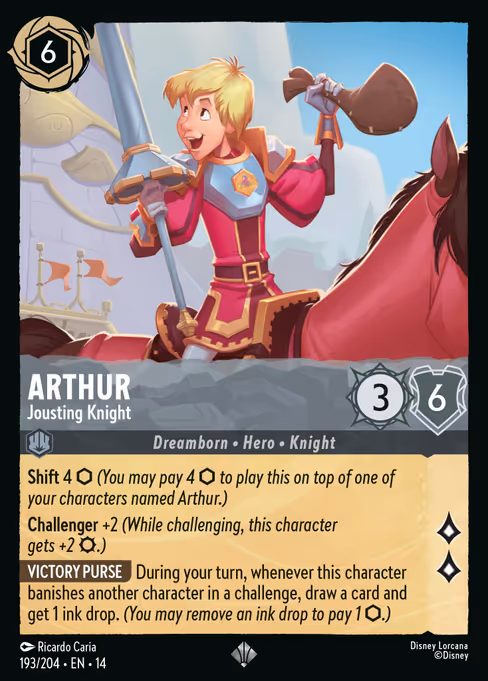 Arthur — Jousting Knight