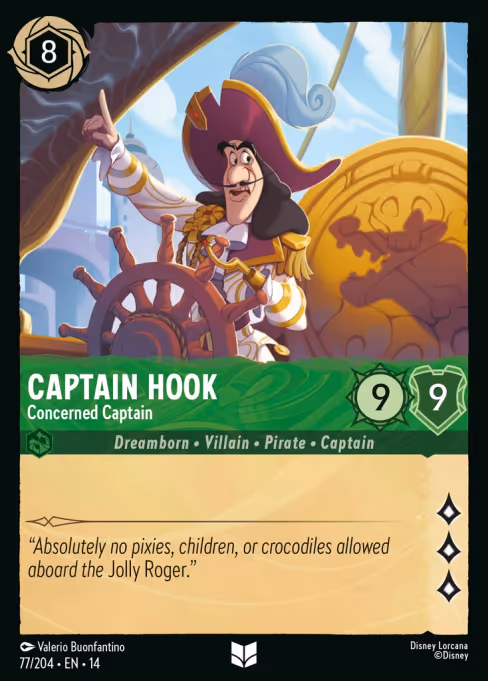 Captain Hook — Concerned Captain