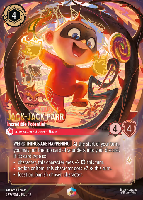 Jack-Jack Parr Incredible Potential