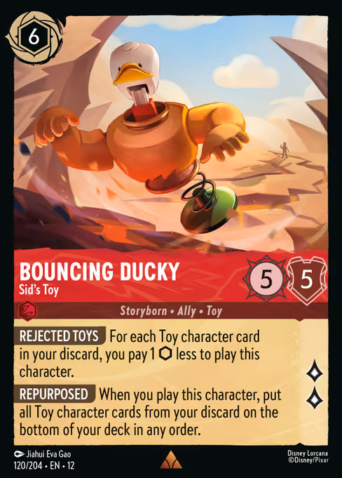 Bouncing Ducky Sid's Toy