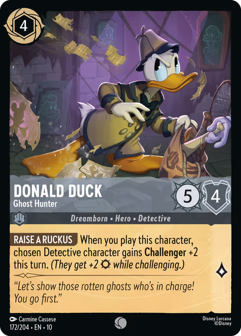 #0172 � Donald Duck - Ghost Hunter [Foil] (Foil)