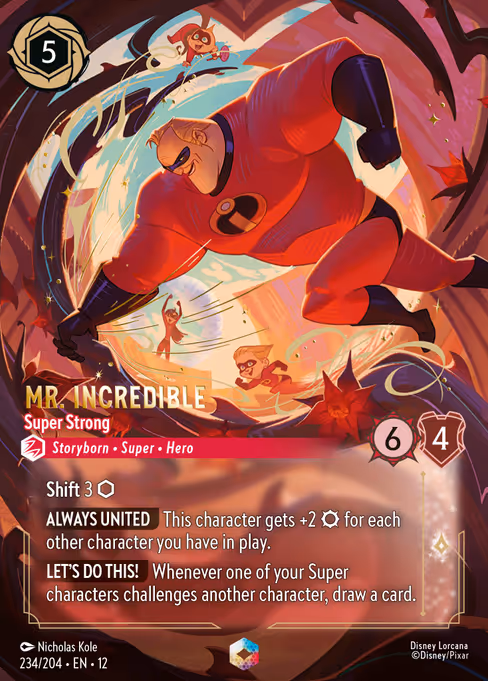 Mr. Incredible Super Strong