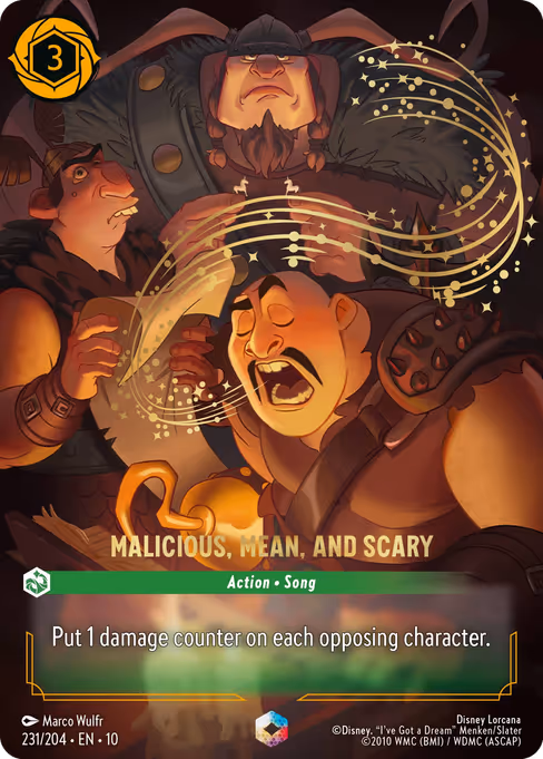 Malicious, Mean, and Scary