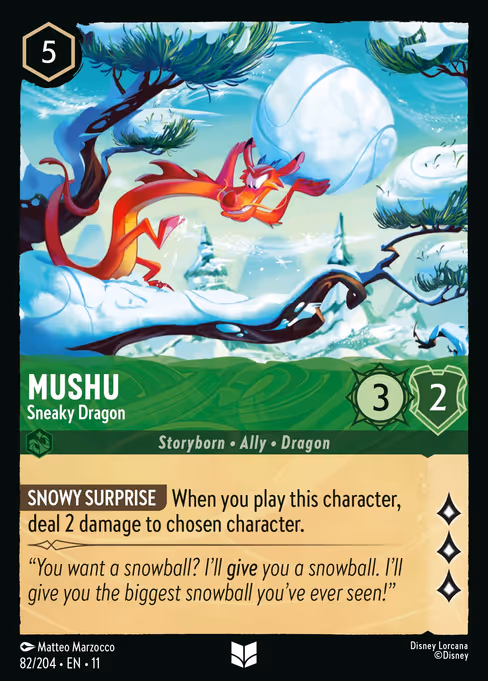 Mushu - Sneaky Dragon