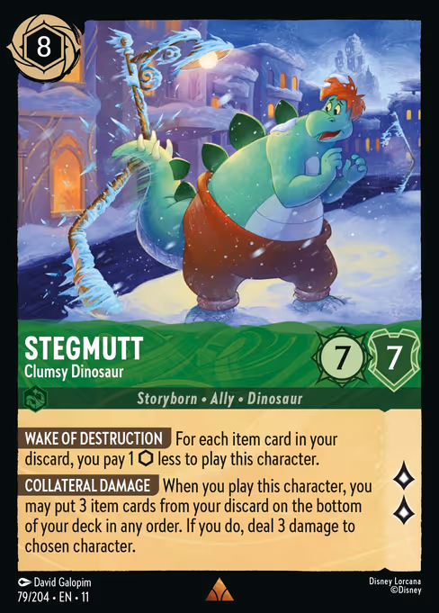 Stegmutt - Clumsy Dinosaur