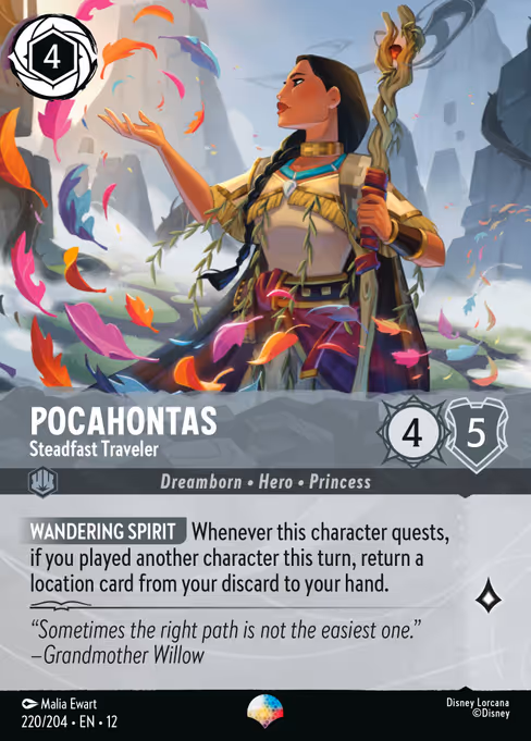 Pocahontas Steadfast Traveler