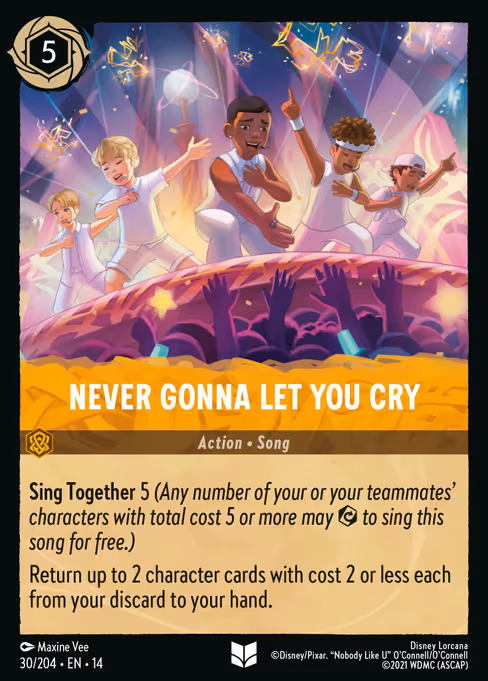 Never Gonna Let You Cry