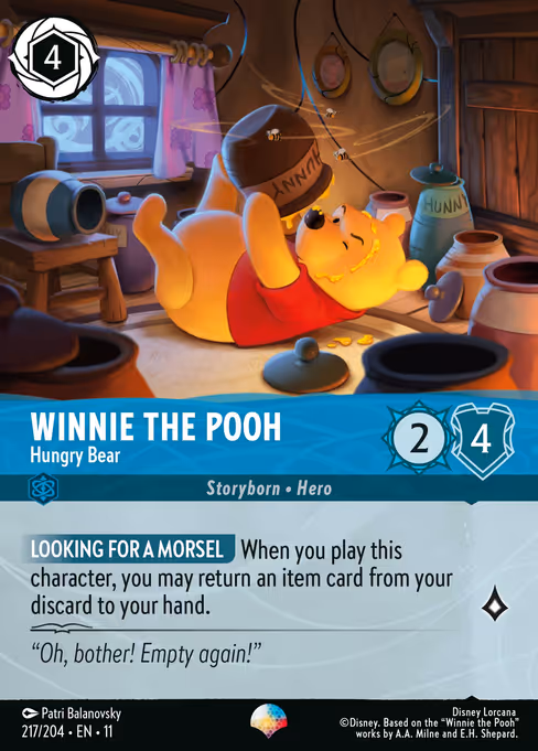 Winnie the Pooh - Hungry Bear